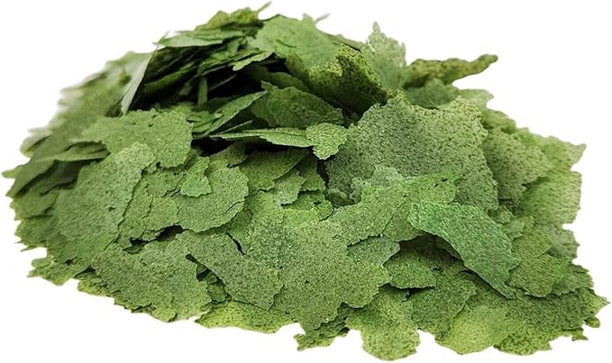 Aquatic Foods Inc. 30% Spirulina Premium Flakes for African Cichlids, All Central and South American Cichlids, Koi, Pond Fish, All Community Tropical Fish...WL…5-lbs Poly Bag