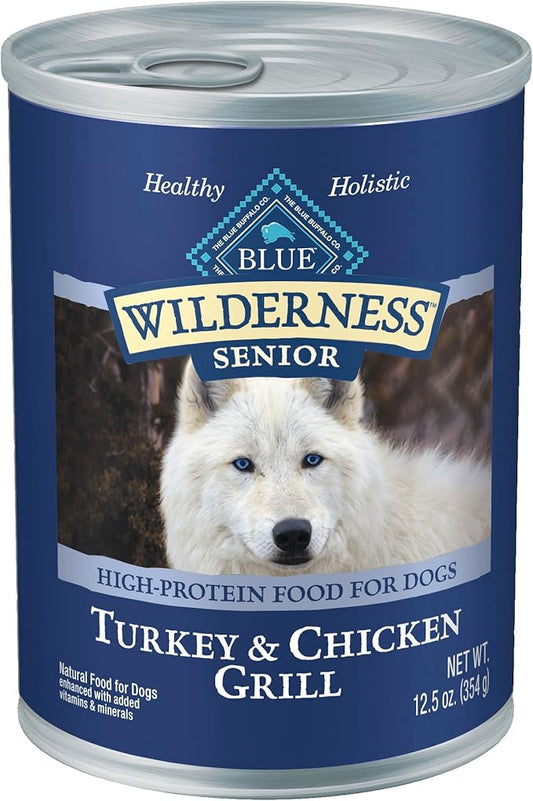 [Blue Buffalo] Turkey & Chicken 12.5 oz (12-Count)