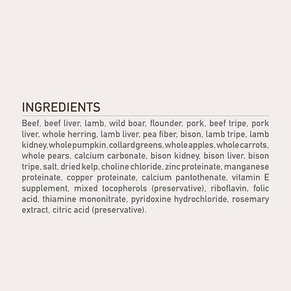 ORIJEN Grain Free High Protein Freeze Dried Dog Food & Topper Regional Red Recipe 16oz Bag