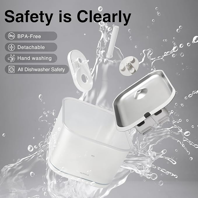 Cat Water Fountain Stainless Steel Battery Operated with Wireless Pump 84oz/2.5L Cat Water Dispenser Cordless Water Fountain with Motion Sensor, Ultra Quiet Pump, Multi-Filtration, Easy Clean