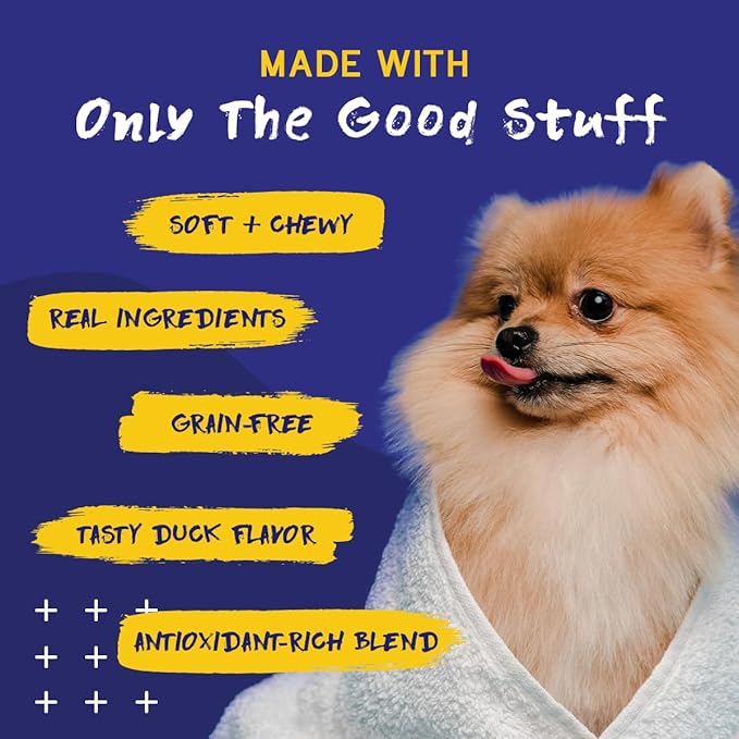 PupGrade 2-Pack Skin & Coat and Digestive Chews for Dogs - Coat Care & Allergy Defense Supplement with Natural Fish Oils - Prebiotic and Probiotic Supplement with Enzyme Blend - 120 Chews