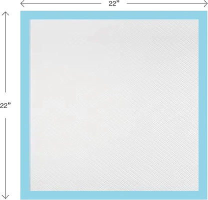 22x22 Dog Pee Pads 40 Count, Charcoal Puppy Training Pads, Super Absorbent 6-Layer Leak-Proof for Dogs, Fast-Drying, Potty and Floor Protection