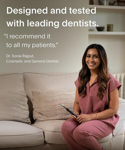 SURI 1.0 Sonic Electric Toothbrush with UV Cleaning Travel Case | 40+Day Battery | Designed in California | Electric Toothbrush for Adults | Travel Toothbrushes | Tooth Brush | Black