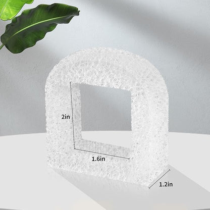 Cat Water Fountain Filters, 24 Pack Pet Fountain Replacement Foam Sponge Pre-Filters Fit for Multiple Ceramic and Stainless Steel Pet Fountains