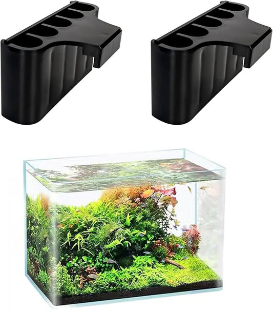 2 PCS Aquarium Plant Holder Top Hanging Fish Tank Plant Pot Aquarium Planter Cups for Water Feature Decoration