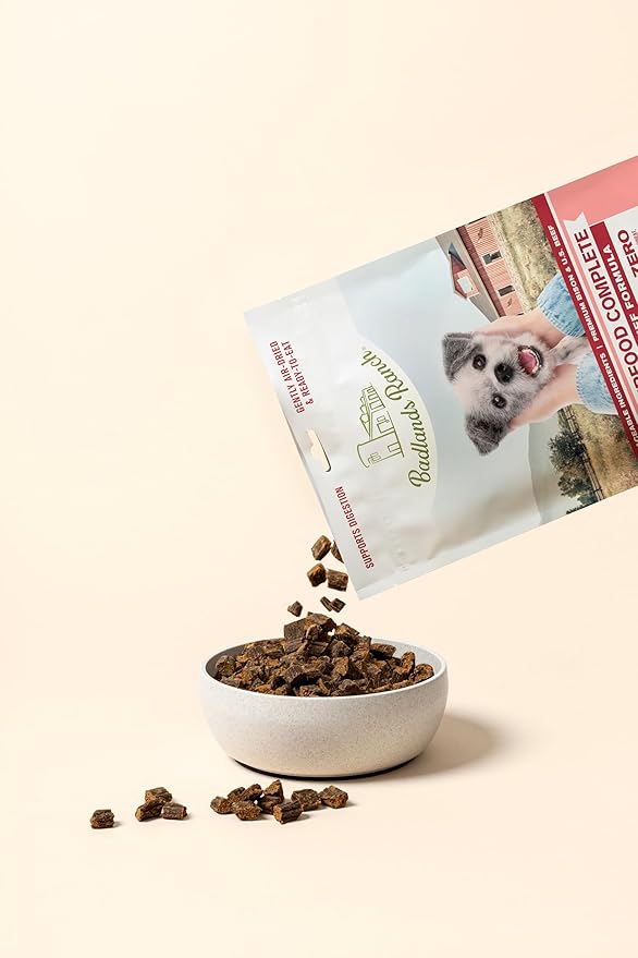 Superfood Complete, Air-Dried Adult Dog Food - High Protein, Zero Fillers, Superfood Nutrition by Katherine Heigl (64 oz, Beef & Bison Formula)