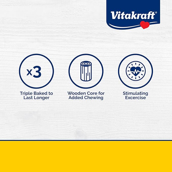 Vitakraft Crunch Sticks Variety Pack: Orange & Apricot Flavor, Egg & Honey Flavor, Sesame & Banana Flavor Treats for Parakeets, 2.4 oz