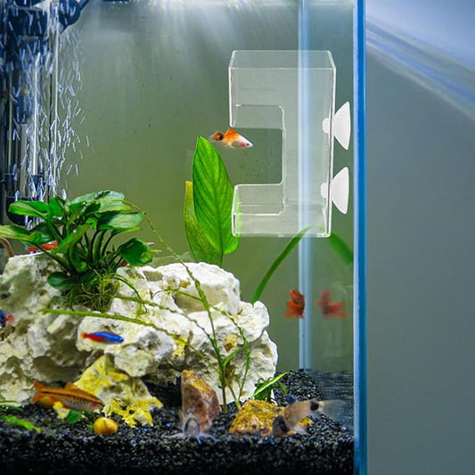 VANZACK Feeding Ring – Floating Fish Feeder Tool, Fish Feeders Reduced Clogging Tank Suitable for All Kinds of Food Tank Accessories