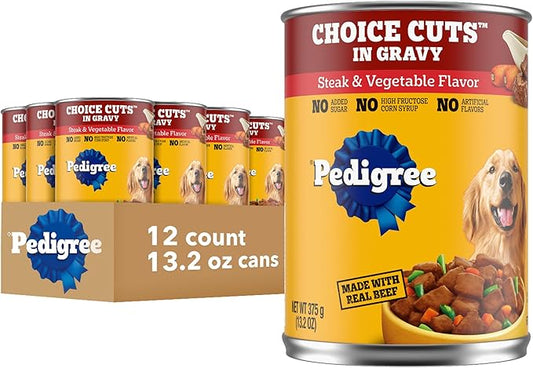 [Pedigree] Steak & Vegetable (12 Count, Pack of 1)