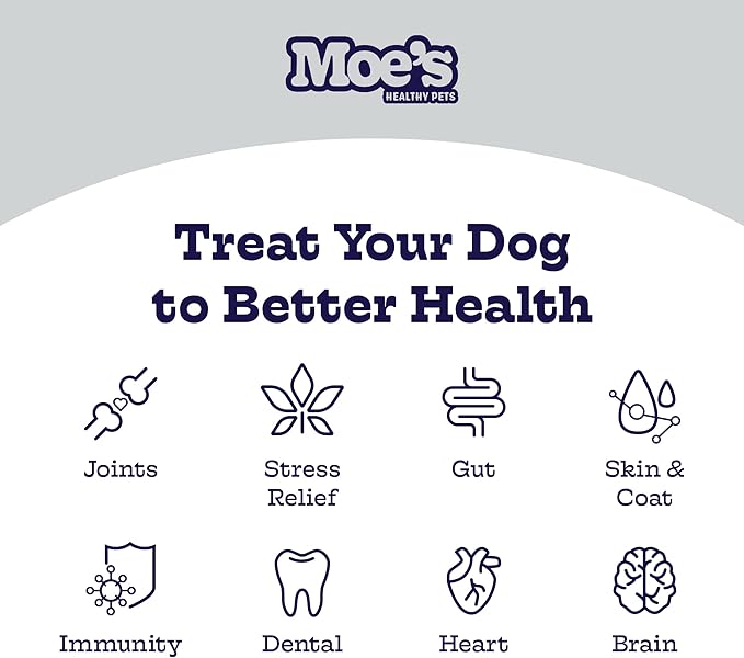 Moe’s Allergy and Immune Chews for Dogs – 90ct Soft Dog Allergy Supplement Bites for Itchy Skin, Seasonal Allergies and Skin Health – Vet-Formulated (Savory Chicken)