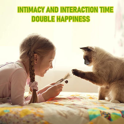 5 Pack Silvervine Cat Toy, Silvervines Sticks Cat Toys for Indoor Cats, Cat & Kitten Chew Toys for Aggressive Chewers, Cat Dental Toy for Kitten Teeth Cleaning, Matatabi Silvervine for Cats