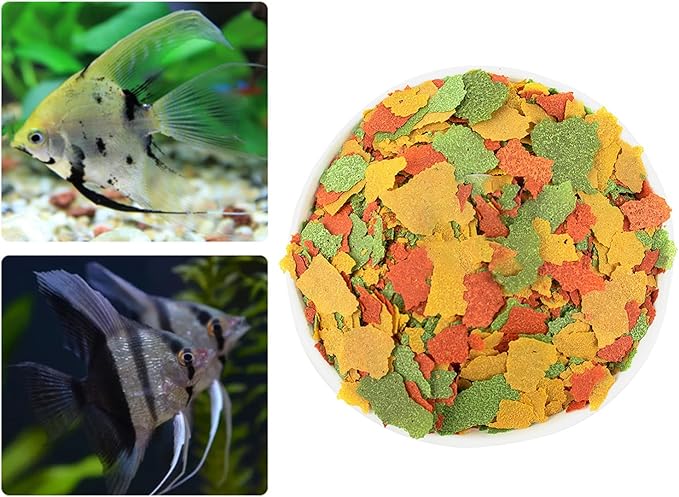 Tropical Fish Feed 400ml Fish Feed Small Ornamental Fish Feed Aquarium Fish Feed Seedling Growth Food Nutritionally Balanced