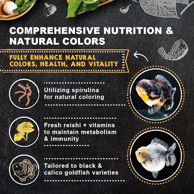 Ultra Fresh Apex Goldfish Growth Crisps, Premium All Natural Ingredients Goldfish Fish Food, Slow Sinking, 15 oz