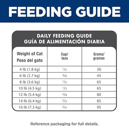 Hill's Science Diet Adult 1-6, Adult 1-6 Premium Nutrition, Dry Cat Food, Salmon & Brown Rice, 6.5 lb Bag