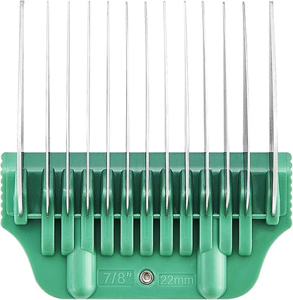 22MM 7/8Inch Pet Grooming Clipper Attachment Guard Comb, for Wide A5 Blades, Compatible with Andis, Conair, Wahl, Laube, Thrive, Bucchelli, or other A5 Series, Only Fit for 10W/15W/30W Wide Blade