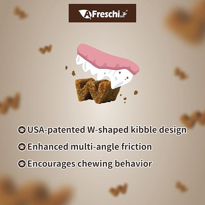 Afreschi Air-Dried Dog Food Turkey & Salmon Recipe 1 lb, All-Natural, Complete & Balanced, Grain-Free, High-Protein, Limited Ingredients