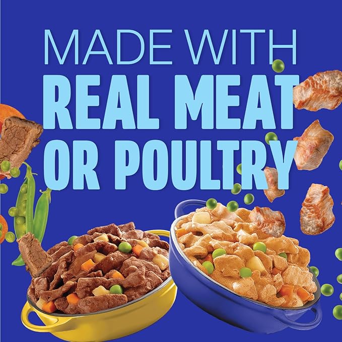 [Cesar] Chicken, Carrots, Barley & Green Beans Recipe and Beef, Chicken, Purple Potatoes & Carrots Recipe Variety Pack, 3 oz (6 Count, Pack of 1)