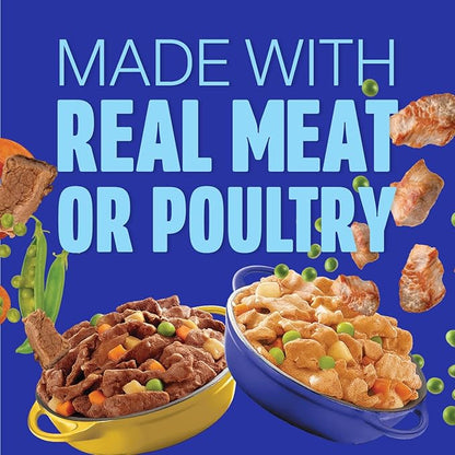 [Cesar] Chicken, Carrots, Barley & Green Beans Recipe and Beef, Chicken, Purple Potatoes & Carrots Recipe Variety Pack, 3 oz (6 Count, Pack of 1)