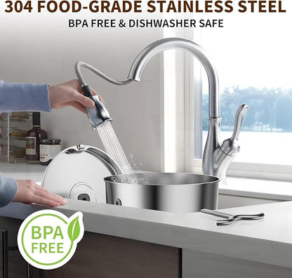 7L/1.85Gal/237oz Stainless Steel Cat Water Fountain, Automatic Pet Fountain Large Dog Water Dispenser with Filters & Dual Function Drinking for Multiple Pets Indoor