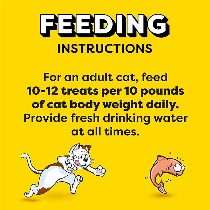 Temptations Meaty Bites Soft and Savory Cat Treats Salmon Flavor, 1.5 oz. Pouch (Pack of 7)