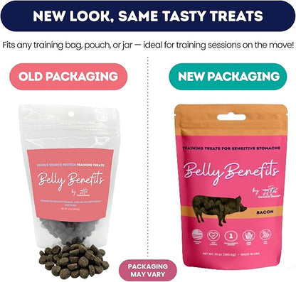 Training Treats for Dogs - Soft Venison - Low Calorie Dog Training Treats for Sensitive Stomachs with Single Source Premium Protein, Corn Free, & Soy Free Formula - 10 oz