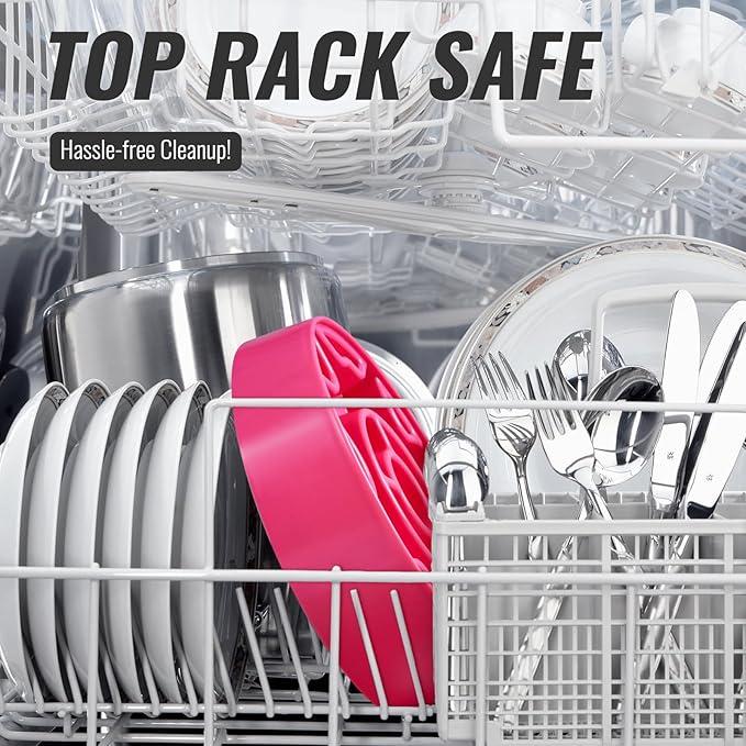 Tilted Slow Feeder Dog Bowl for Flat Face Breeds, Retro Style Non-Skid Food Bowl for Flat Face Breeds for Dogs & Cats Large, Small (Pink)