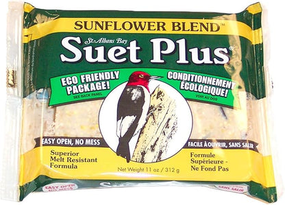 Wildlife Sciences Suet Cake 12 Packs (Sunflower Blend)
