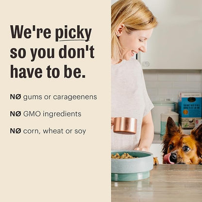 The Honest Kitchen Bone Broth POUR OVERS Wet Toppers for Dogs (12 Pack), 5.5 oz - Beef Stew