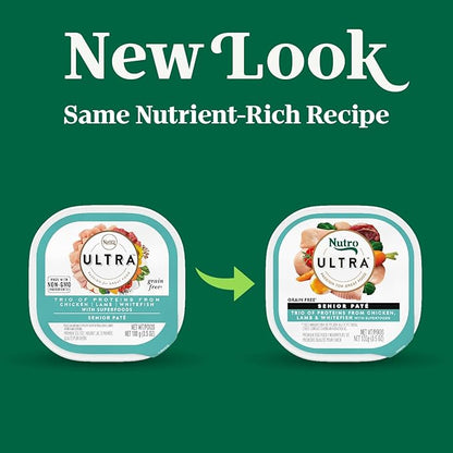 [Nutro] Chicken, Lamb & Whitefish 3.5 oz. Trays (24 Count, Pack of 1)