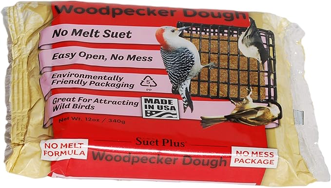 Suet Plus No Melt Suet Cake 5 Pack Variety of No Melt Suet Cakes for Wild Birds