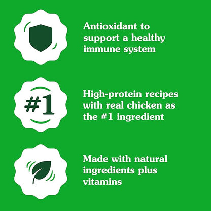 Greenies Smart Topper High Protein Wet Mix-in for Dogs, Chicken, Green Beans & Sweet Potatoes Recipe in Vitabroth Broth - Bone Broth + Vitamins E & B1, 10 Count