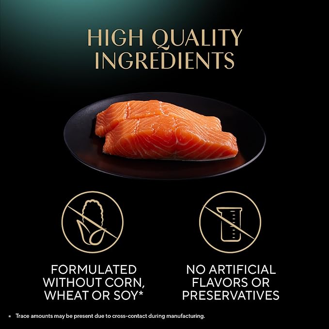 Sheba Gravy Indulgence Adult Wet Cat Food Salmon Entree in Extra Gravy, 2.6 oz. Twin-Pack Trays (24 Count, 48 Servings)