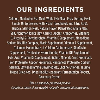 Instinct Original Dry Cat Food, Raw Coated Kibble, High Protein, Grain Free Recipe - Real Salmon, 10 lb. Bag