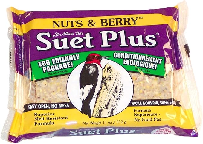 Suet Plus Variety Suet Cake 6 Pack of Suet Cakes for Wild Birds