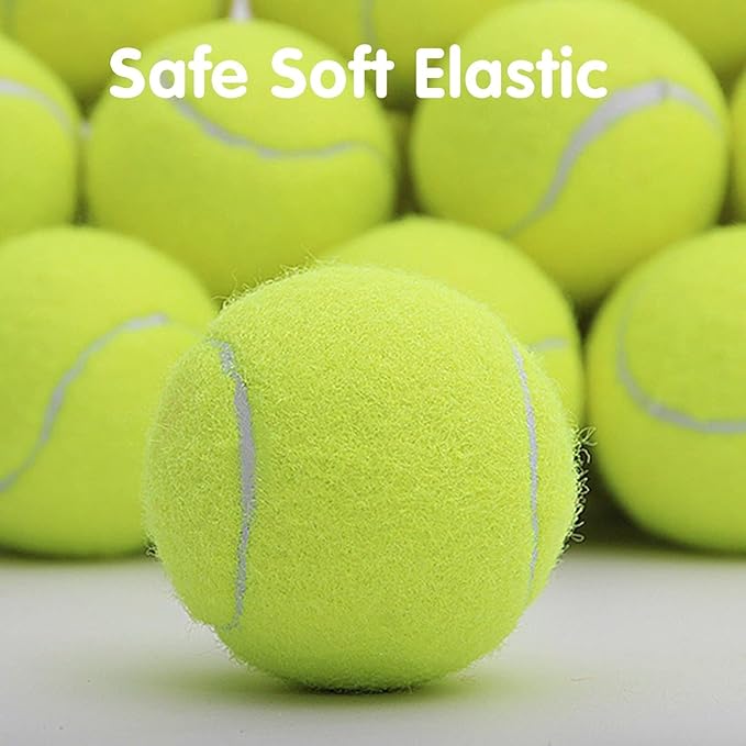 12 Pack Mini Tennis Ball for Pet Playing Fecth, 2 inch Dog Training Tennis Balls for Small Size Dogs, Interactive Dogs Playing Balls Fits 2 inch Automatic Dog Ball Launcher