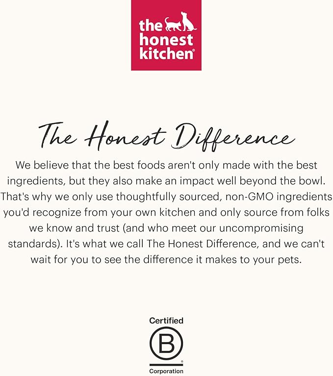 The Honest Kitchen Dehydrated Whole Grain Chicken Dog Food, 7 lb Box