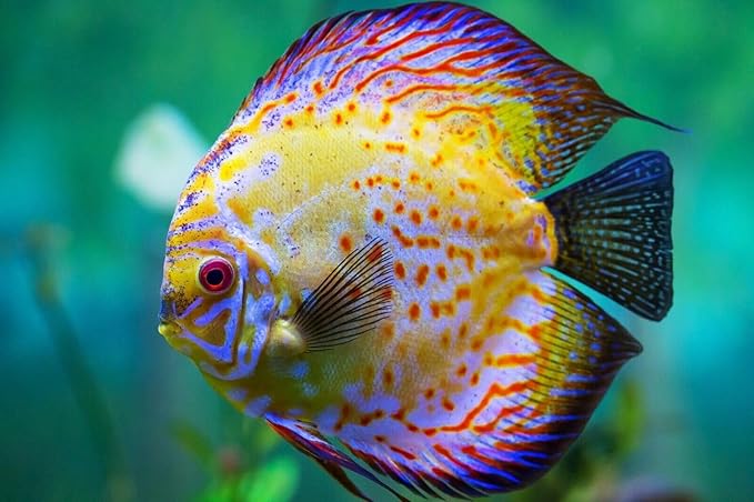 Aquatic Foods Inc. 1mm Ultra Mix of Blackworm, Intense Color Enhancing & Spirulina Green GRO Floating Pellets for Guppies, Tetras, Bettas, Nano Fish, Baby Fish…3.8oz Squeeze Bottle