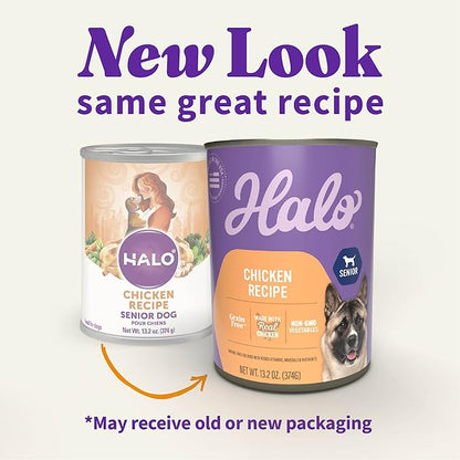 [Halo Senior] Chicken Recipe 13.2 oz (Pack of 6)