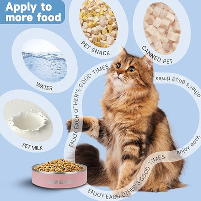 StarSpeed 24oz Stainless Steel Dog Bowls with Rubber Bottom Non-Slip Double Wall Metal Outdoor Dog Food and Water Bowls Weighted Insulated Pet Feeding Bowl for Small,Medium Sized Dogs or Cats