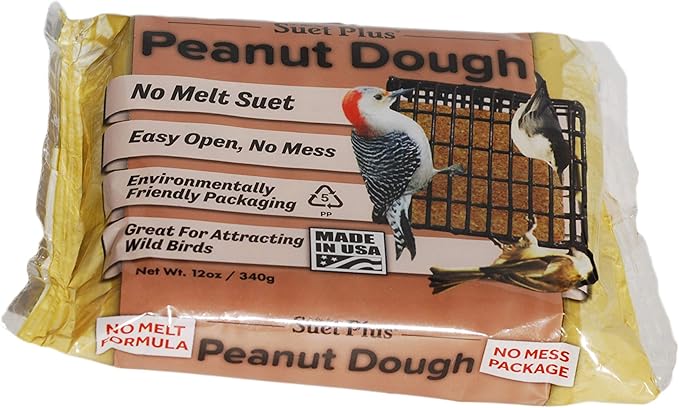 Suet Plus No Melt Suet Cake 5 Pack Variety of No Melt Suet Cakes for Wild Birds