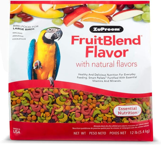 ZuPreem FruitBlend - Large Birds, Size 12 lb