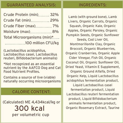 Primal Freeze Dried Dog Food, Pronto Mini Nuggets, Lamb; Scoop & Serve, Complete & Balanced Meal; Also Use as Topper or Treat; Premium, Healthy, Grain Free, High Protein Raw Dog Food (7 oz)