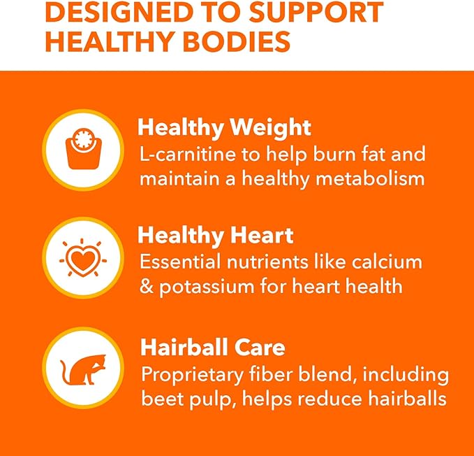 IAMS Proactive Health Indoor Weight Control & Hairball Care Adult Dry Cat Food, Chicken & Turkey Recipe, 7 lb. Bag