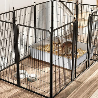 Stainless Steel Litter Box Small to Medium,17.7" x 13.7" x 4" Litter Box for Kittens,Easy Clean Non Stick Easy Entry No Smell Metal Litterbox for Senior Cats or Short Legged Cat/Bunny