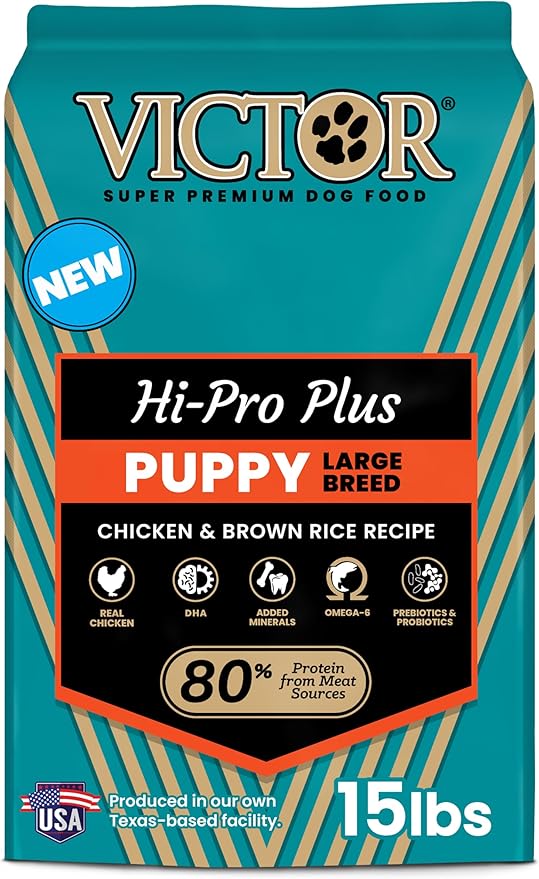 VICTOR Classic - Hi-Pro Plus Large Breed Puppy, 15-lb