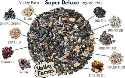 Valley Farms Super Deluxe Wild Bird Food (40 LBS)