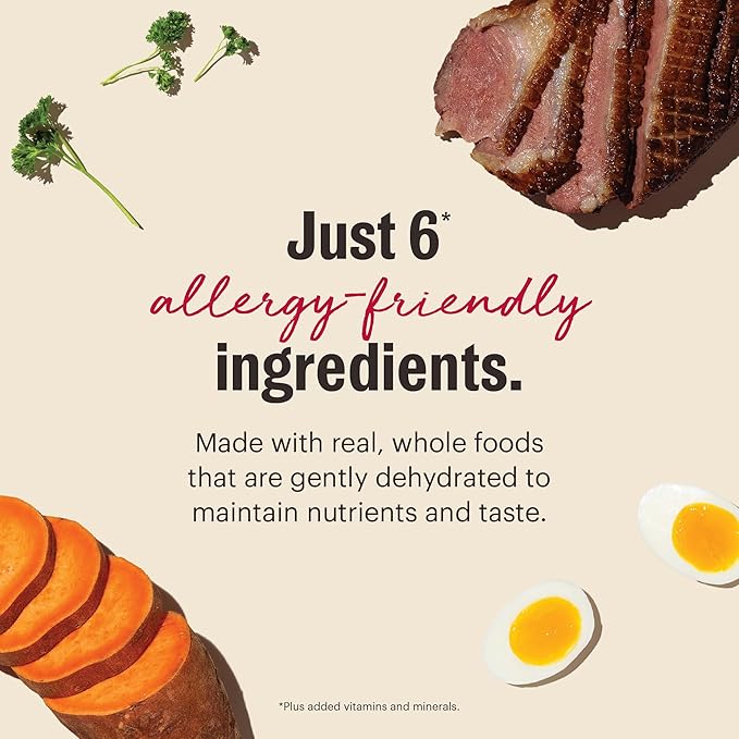 The Honest Kitchen Limited Ingredient Duck Grain Free Dehydrated Dog Food - Duck, 10 Pound Box