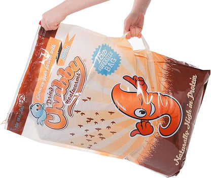 15Lbs Chubby Dried Mealworms Premium Mealworms Large Resealable Bag with Handle