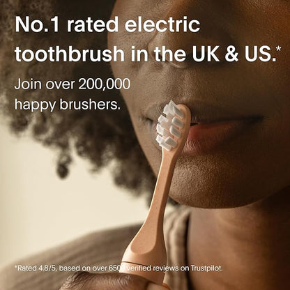 SURI 1.0 Sonic Electric Toothbrush | 40+Day Battery | Designed in California | Sustainable Electric Toothbrush for Adults | Travel Toothbrushes | Tooth Brush | Pink