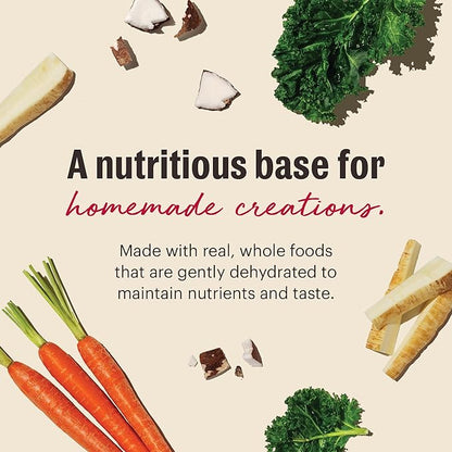 The Honest Kitchen Human Grade Dehydrated Grain Free Veggie, Nut & Seed Base Mix for Dogs 3 lb - Kindly